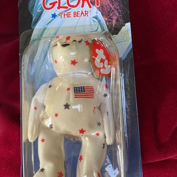 2 TY Patriotic Bears 1-7”, 1-5” - Picture 2 of 14